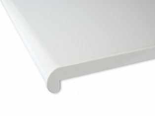 Подоконник Estera Белый глянец